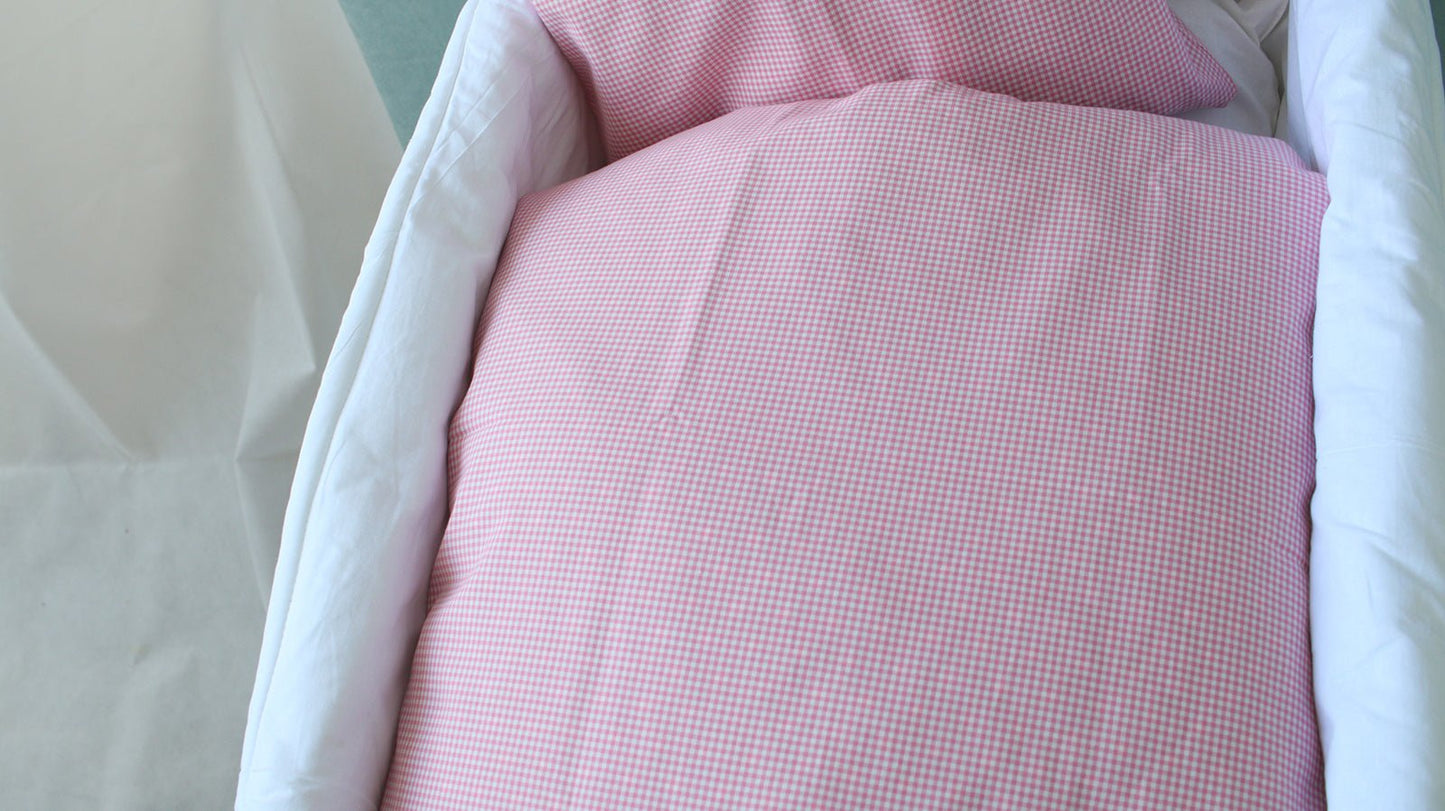 Baby Hängekorb Rosa | Babywiege zum Aufhängen aus BaumwolleHängekorb