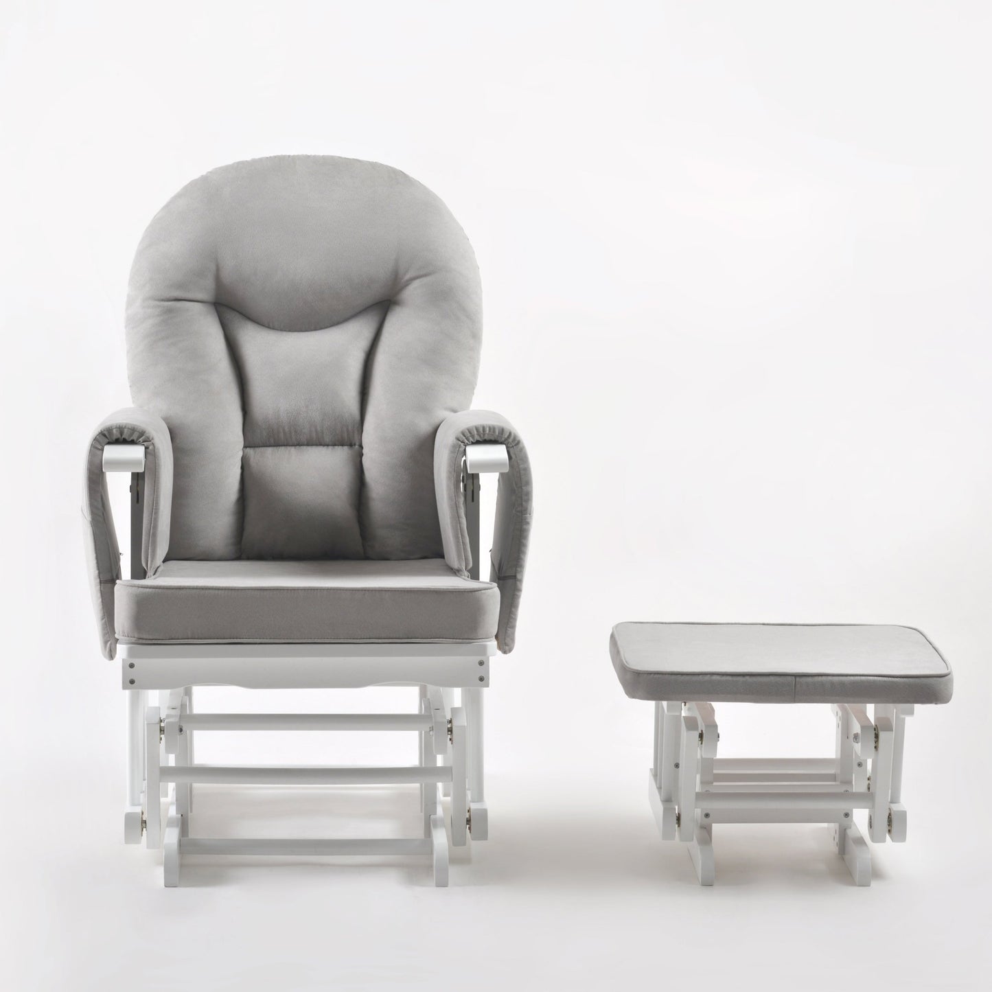Stillstuhl Babyzimmer Schaukelfunktion in Aktion