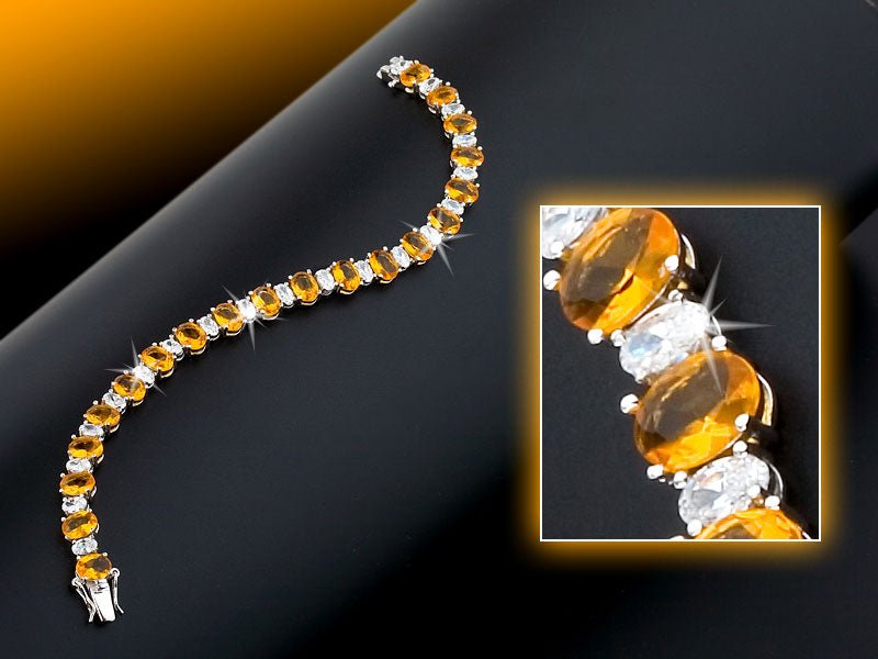 ARMBAND MOLDE - 925 STERLING SILBER, MIT ZIRKONIA