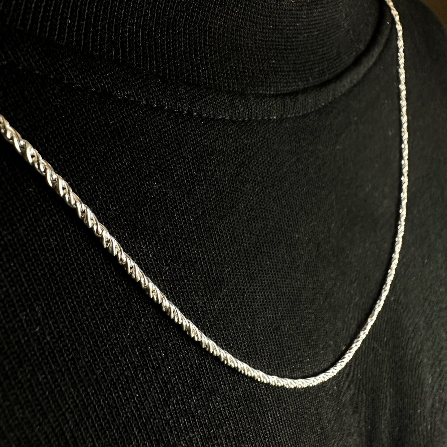 Kordelkette Silberkette 925 Sterling Silber Spezial Kette 2,2mm
