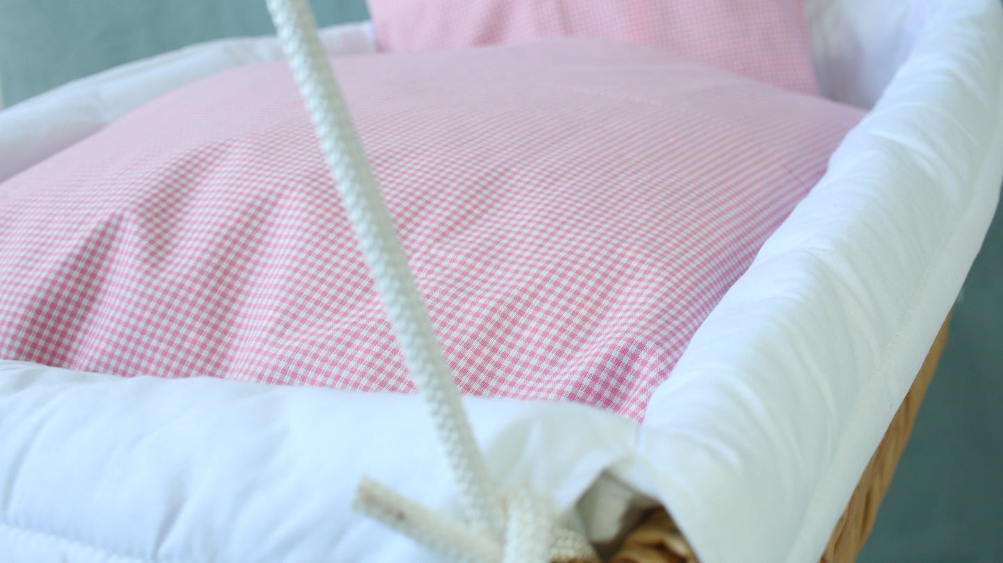 Baby Hängekorb Rosa | Babywiege zum Aufhängen aus BaumwolleHängekorb