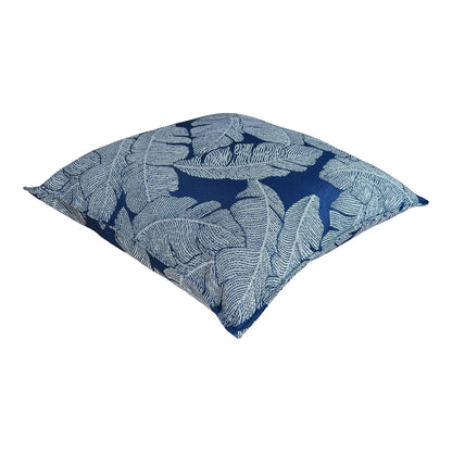 MEERBLAU BLATT MUSTER - OUTDOOR KISSEN SPRING 23Outdoor Kissen