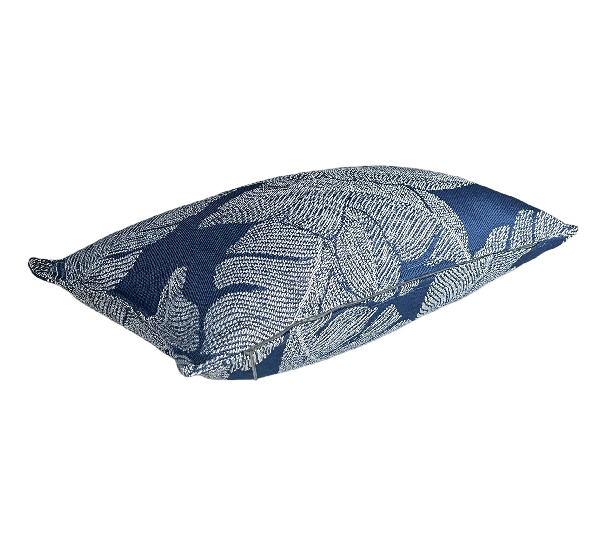 MEERBLAU BLATT MUSTER - OUTDOOR KISSEN SPRING 23Outdoor Kissen