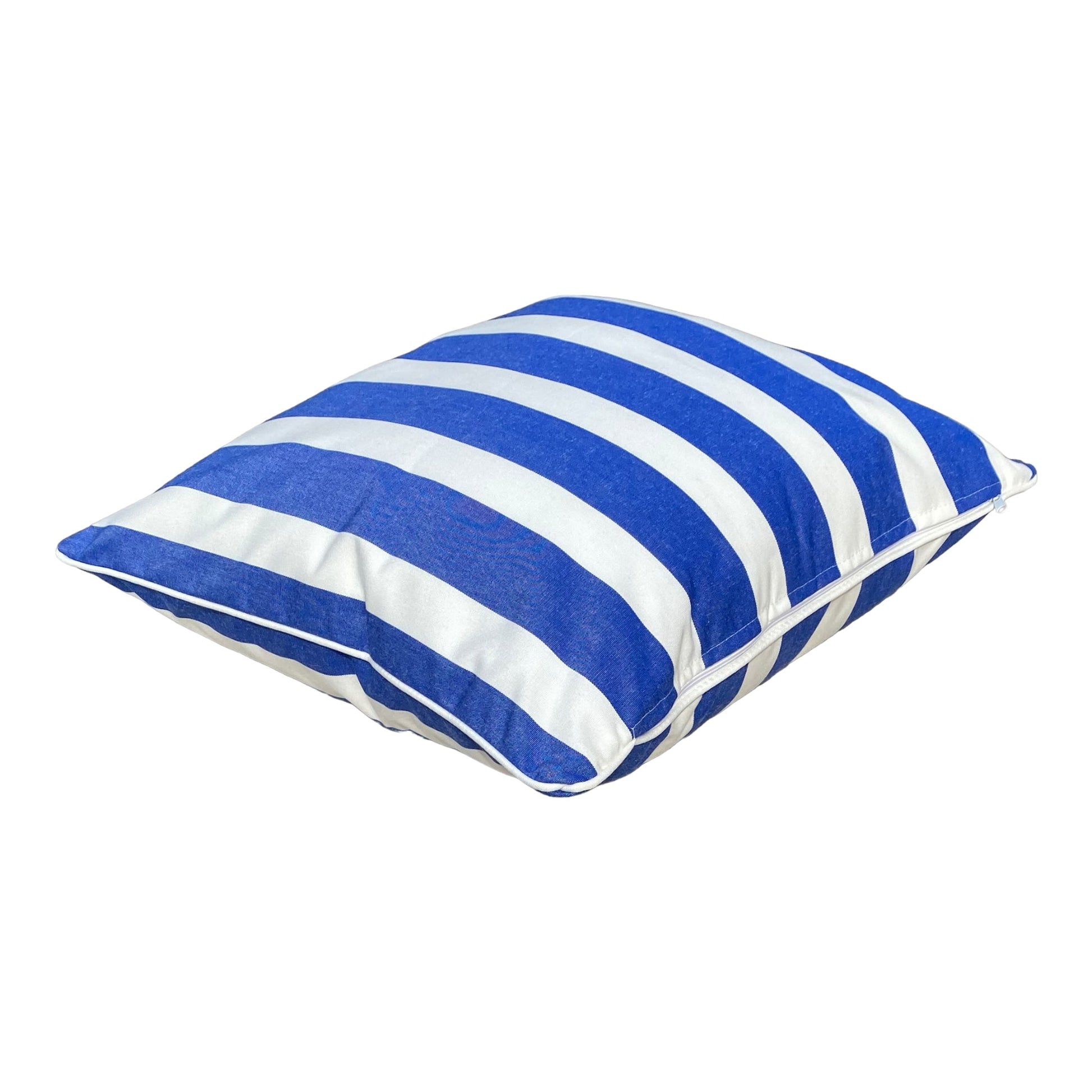 OUTDOOR KISSEN STREIFEN MARINE BLAUOutdoor Kissen