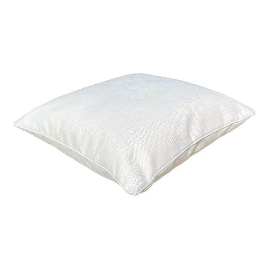 OUTDOOR KISSEN WEIß MIT MUSTER ,,ELBA'' MIT KEDEROutdoor Kissen