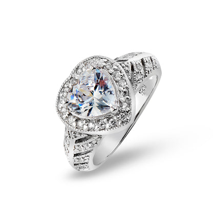 Ring Paris aus 925 Sterling Silber mit Zirkonia – Damenring von blinqblinq